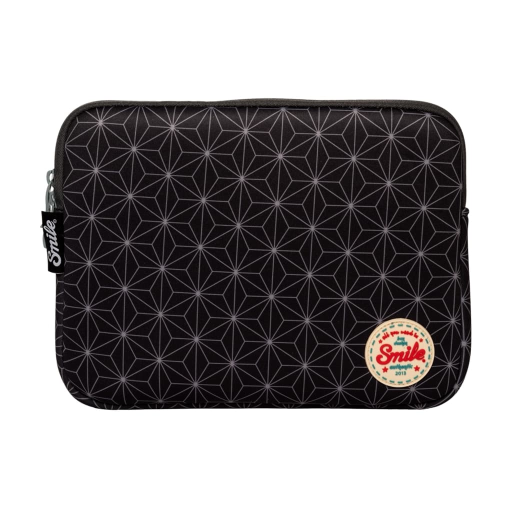 Smile - Funda Smile Sleeve iPad, tablet y portátil neopreno hasta 11" estampado japonés Neo Nipon Asanoha.