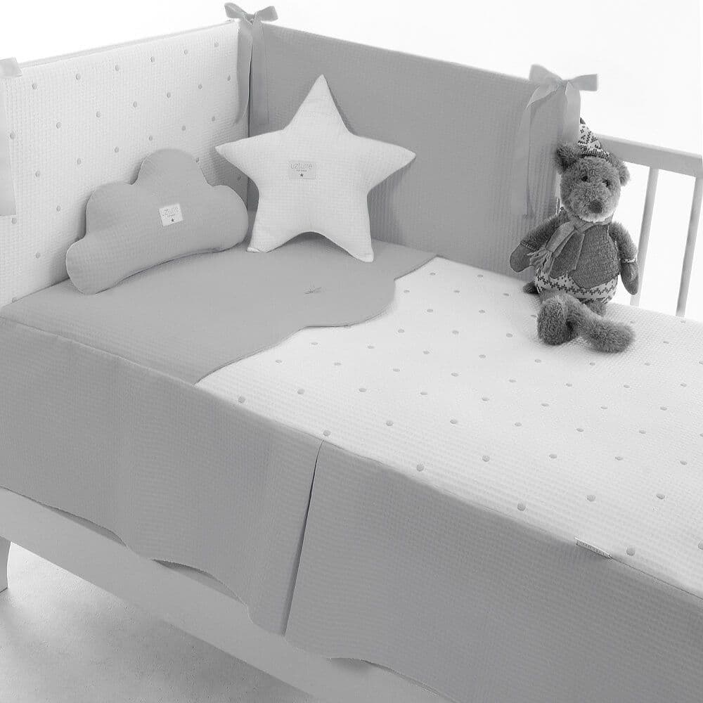 Uzturre - Colcha y protector de cuna 60x120 Bopi.