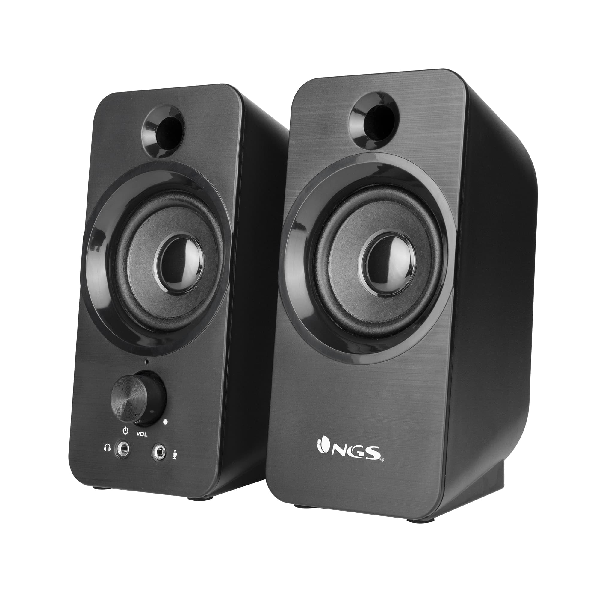 NGS - Altavoces Multimedia NGS SB350 2.0 para PC con Salida Auriculares, Conexión USB NGS.
