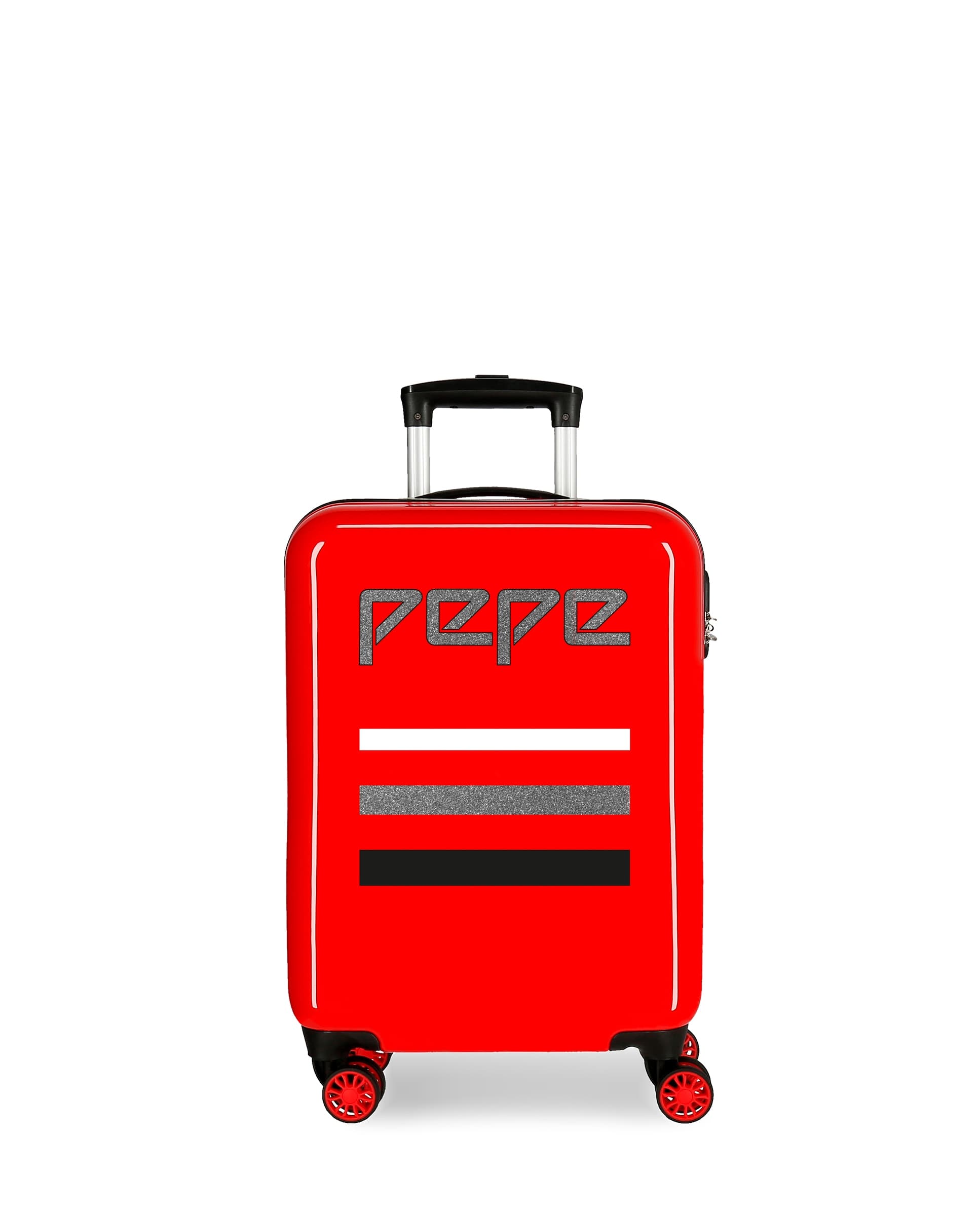 Pepe Jeans - Maleta de cabina World rígida con capacidad de 34L.