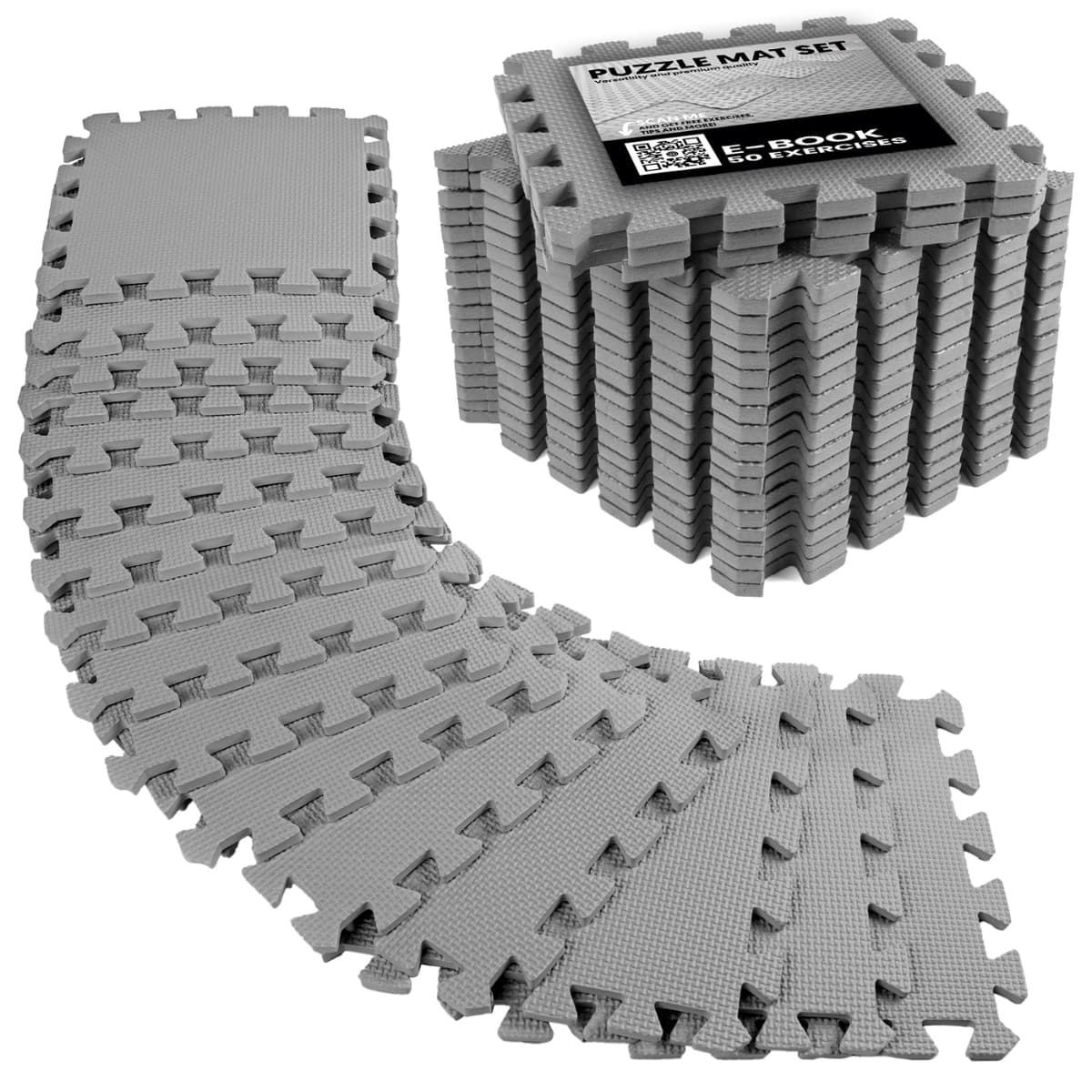 Unycos - Esterilla de fitness puzzle protector de suelo de gimnasio Unycos.