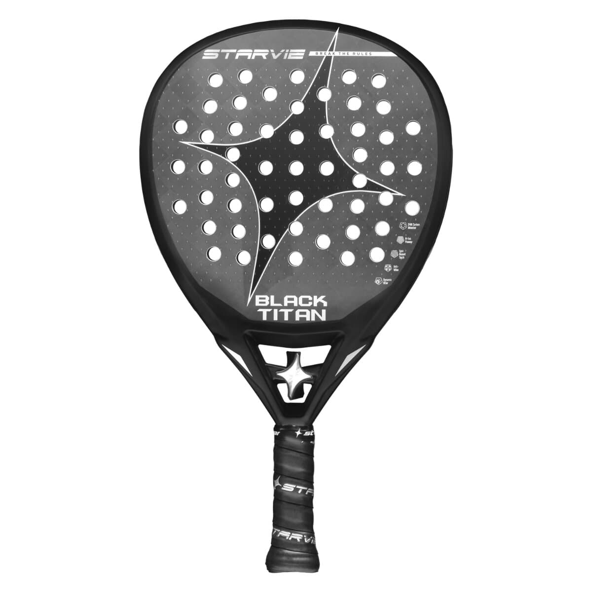 Starvie - Pala de pádel Black Titan STARVIE.