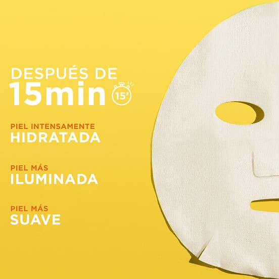 Garnier    

            Skin Active Vitamina C Mascarilla Facial de Tejido - Image 5