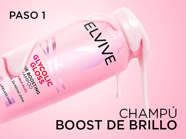 L'Oréal París    

            Elvive Glycolic Core Gloss Acondicionador Boost de Brillo - Image 8