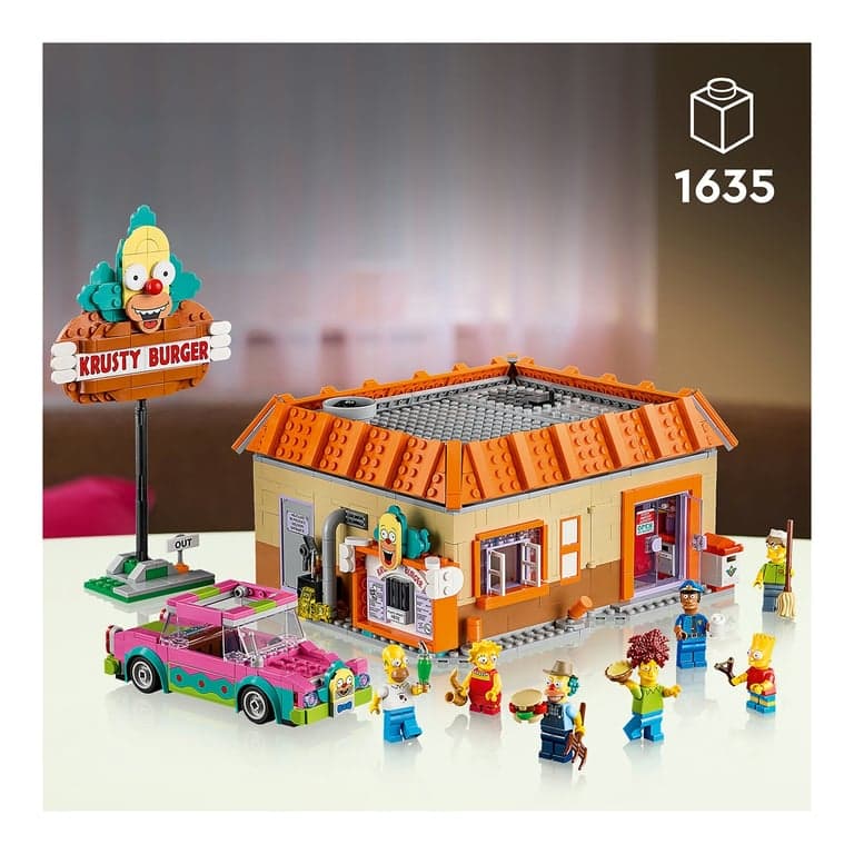 Juego de construcción The Simpsons™: Krusty Burger LEGO Icons - 10352 - Image 3