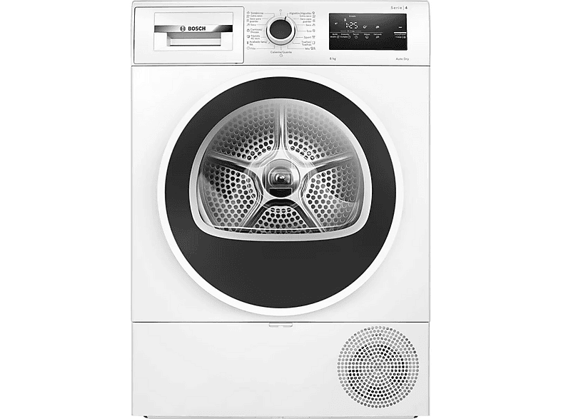 Secadora bomba de calor - BOSCH WTR85V00ES, Eléctrico, 1 kg, Blanco - Image 1