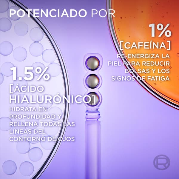 L'Oréal París    

            Contorno de ojos Serum Revitalift Filler 2,5 Ácido Hialurónico + Cafeína - Image 3