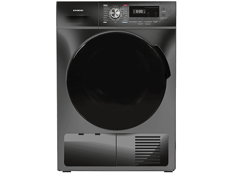 Secadora de condensación - INFINITON SD-DG85C, 8 kg, 16 programas, Inox - Image 1
