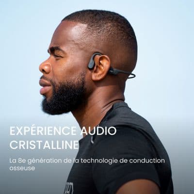 Casque SHOKZ OpenRun Mini USB-C Noir - Image 6