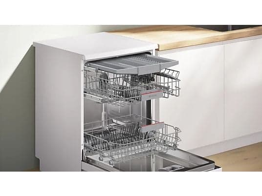 Lavavajillas - Bosch SMS4EMW06E, 14 servicios, 6 programas, 60 cm, Home Connect, RackMatic, Blanco - Image 3