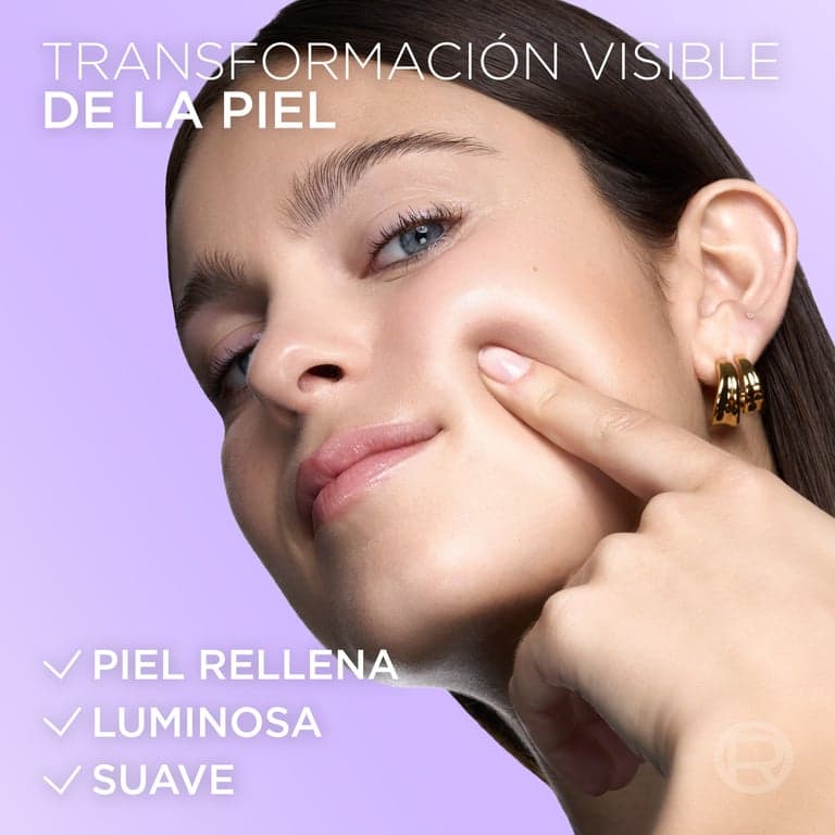 L'Oréal París    

            Revitalift Filler Glass Skin Mascarilla Facial de Hidrogel Iluminadora - Image 8