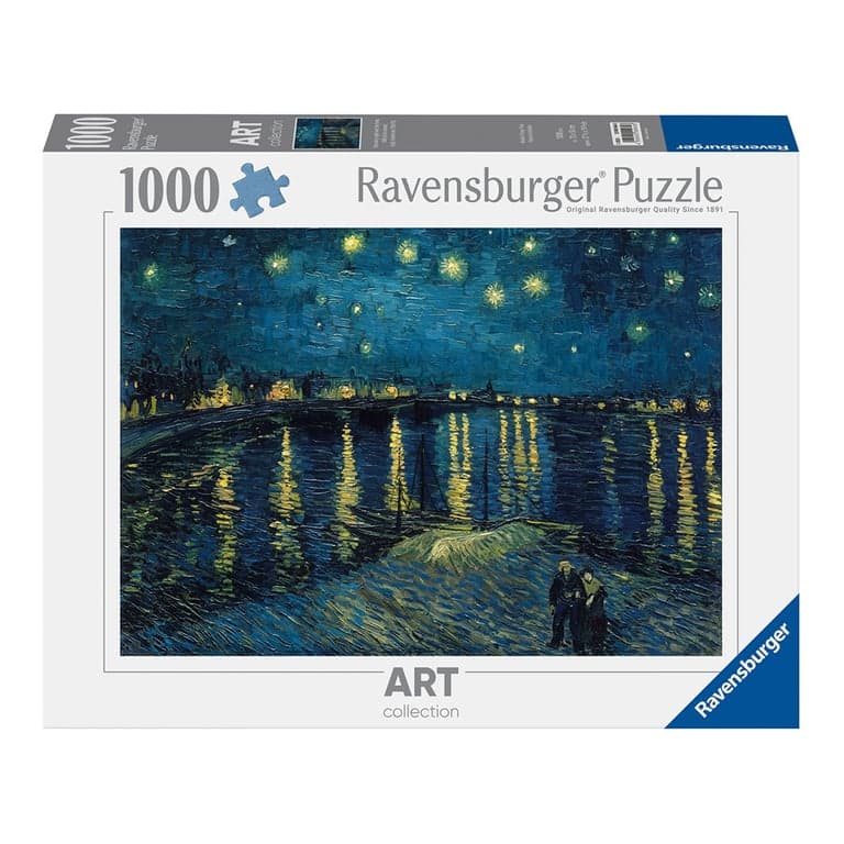 Puzzle 1000 Piezas  Arte Van Gogh: Noche Estrellada Ravensburger - Image 1