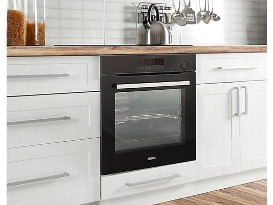 KOENIC KBO 611-1 B A1, Einbaubackofen (Einbaugerät, 77 l, 595 mm breit), Dampfgarfunktion - Image 4