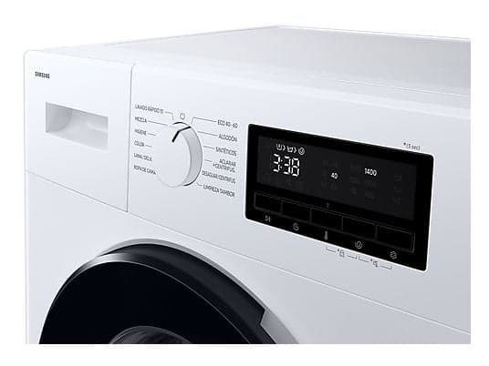 Lavadora carga frontal - Samsung WW80FG3M05AWEC, 8 kg, 1400 rpm, 12 programas, Motor Digital Inverter, Clase A, Blanco - Image 4