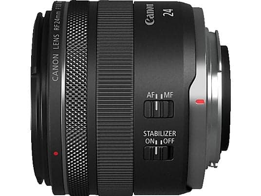 CANON RF 24 mm f./1.8 STM, IS (Objektiv für Canon R-Mount, Schwarz) - Image 2