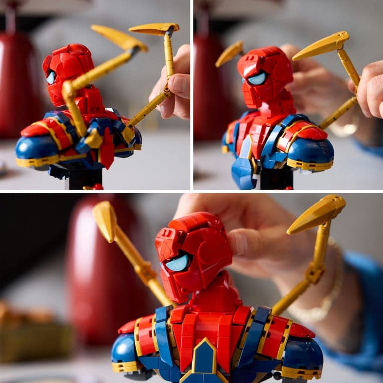 Juego de construcción Busto de Iron Spider-Man LEGO Super Hero - 76326 - Image 5