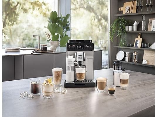 Cafetera superautomática - De'Longhi Eletta Explore Cold Brew ECAM450.65.S, 1450W, 19 bar, Molinillo integrado, Táctil, Bebidas frías calientes, Plata - Image 3