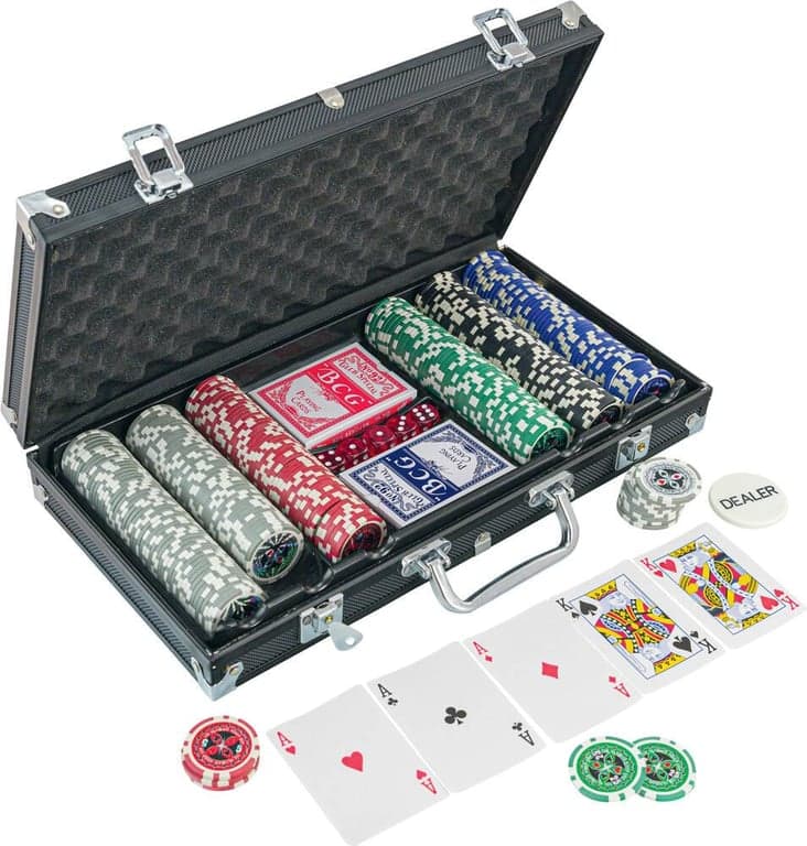 MALLETTE DE POKER 300 JETONS - Image 1
