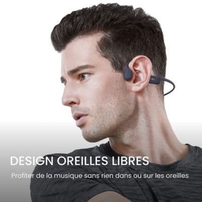 Casque SHOKZ OpenRun Mini USB-C Noir - Image 4