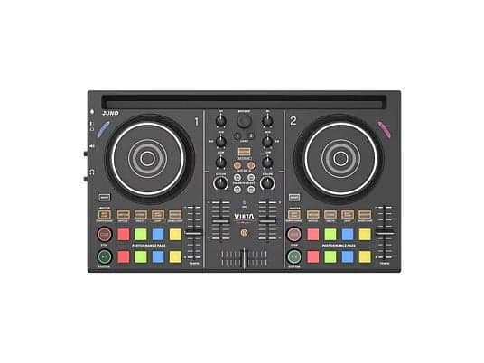 Mezcladora DJ - Vieta Pro Juno, 2 Canales, Power Pass-Through y USB-C, Negro - Image 2
