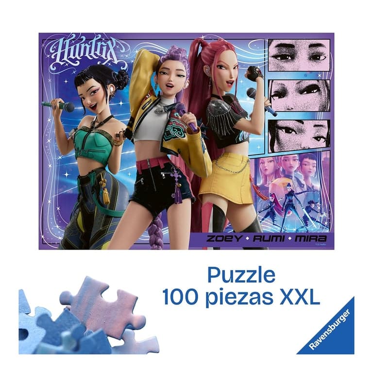 Puzzle Infantil 100 piezas K Pop Demon Hunters Ravensburger - Image 2