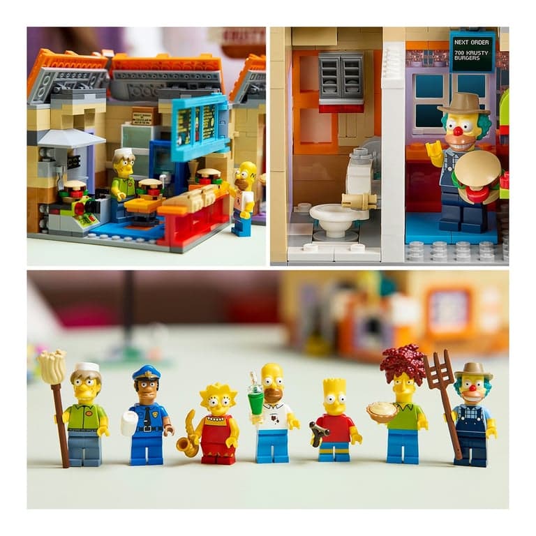 Juego de construcción The Simpsons™: Krusty Burger LEGO Icons - 10352 - Image 6