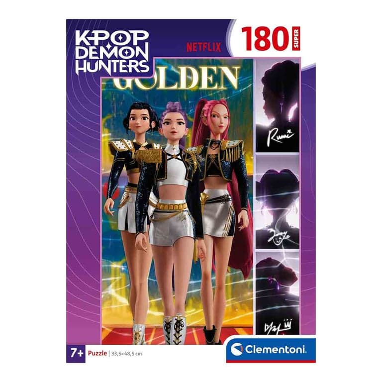Puzzle 180 Super K-Pop Demon Hunters Clementoni - Image 2
