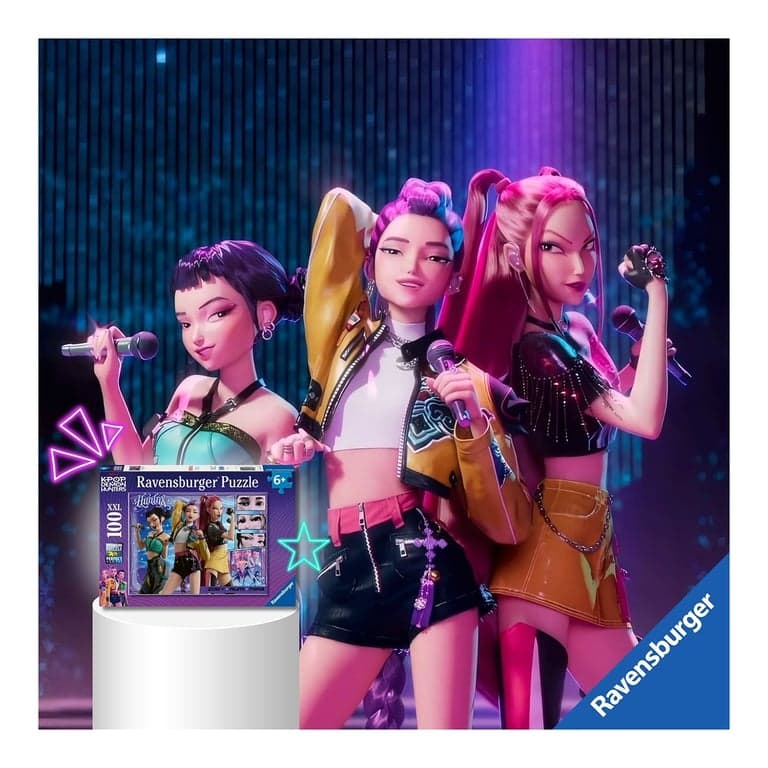Puzzle Infantil 100 piezas K Pop Demon Hunters Ravensburger - Image 5