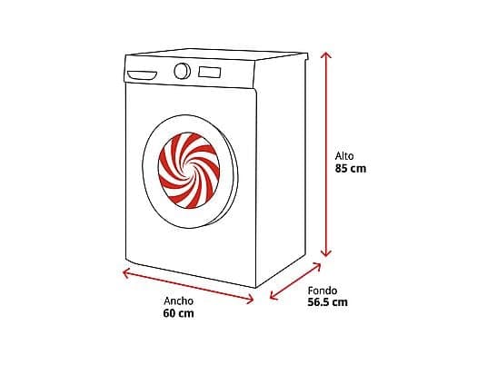 Lavadora carga frontal - LG F4WR6010A0W, Serie 600, 10 kg, 1400 rpm, 12 programas, AI Direct Drive™, TurboWash™360˚, Blanco - Image 3