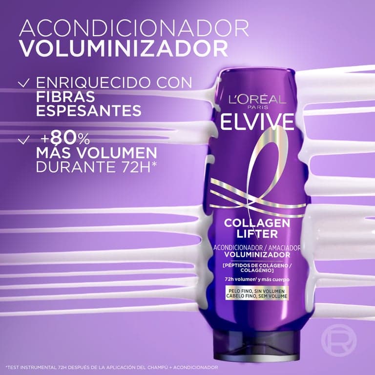L'Oréal París    

            Elvive Collagen Lifter Acondicionador Voluminizador - Image 3