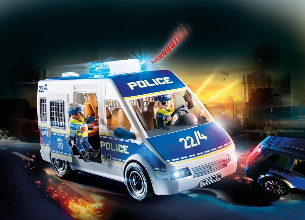 Coche de Policía con luz y sonido Playmobil City Action - Image 3