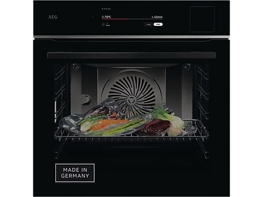 AEG TP9SB83ZAB, Einbaubackofen (Einbaugerät, 70 l, 595 mm breit), Serie 9000 mit SteamPro und Sous Vide - Image 2