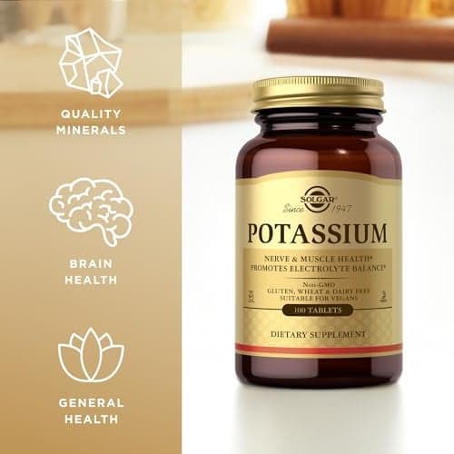 Solgar Potassium 99 mg 100 Comprimés - Image 6