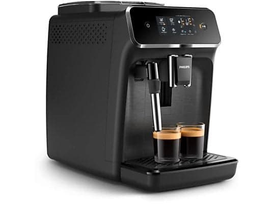 Cafetera superautomática - Philips EP2220/10, Molinillo integrado, Espumador de leche clásico, Filtro AquaClean, 1500W, 15 bar, 2 tazas, Negro - Image 3