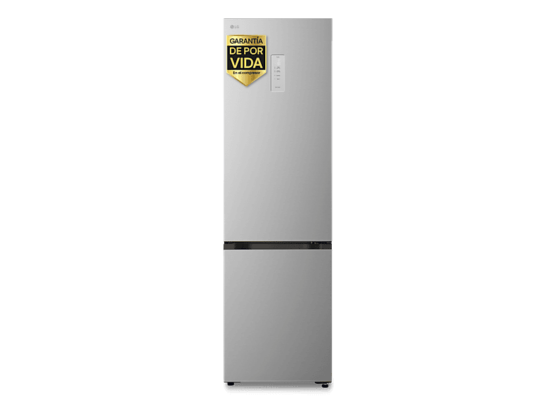 Frigorífico combi - LG GBBSJ21DPY, No Frost, 203 cm, 375 l, DoorCooling+™, Multi Air Flow, Plata - Image 1
