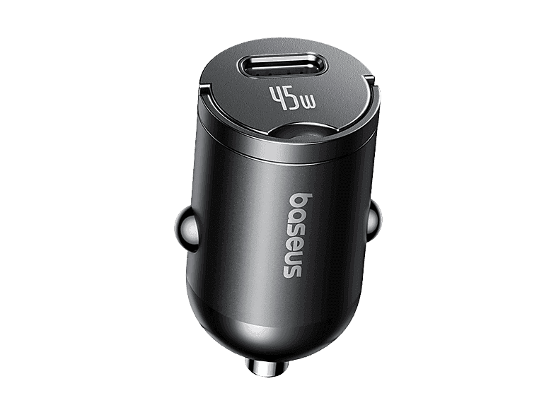Cargador coche - Baseus PrimeTrip VP2, Universal, 45W, Tipo-C, Con cable 100 cm 60W, Carga rápida, Negro - Image 1