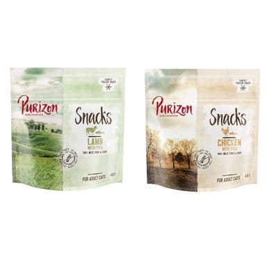 Purizon snacks sin cereales de pollo con pescado para gatos - Image 4