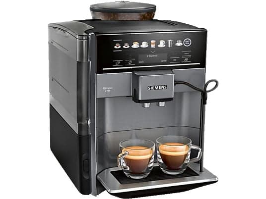 SIEMENS TE651509DE EQ6 plus s100 Kaffeevollautomat Diamond Titanium Metallic/Schwarz - Image 2