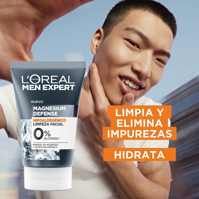 L'Oréal París    

            Limpiador Facial Magnesium Defense - Image 5
