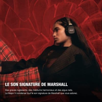 Casque MARSHALL Major V Noir - Image 2