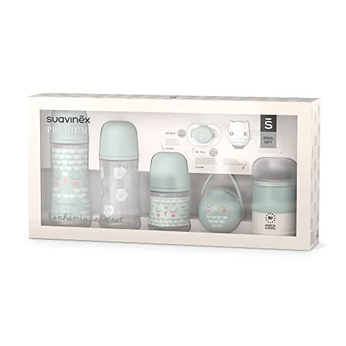Coffret naissance welcome baby set bonhomia vert - Suavinex - Image 3