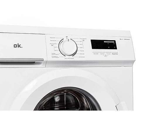Lavadora carga frontal - ok. OWM 6143 D, 6 kg, 1000 rpm, 15 Programas, Blanco - Image 6
