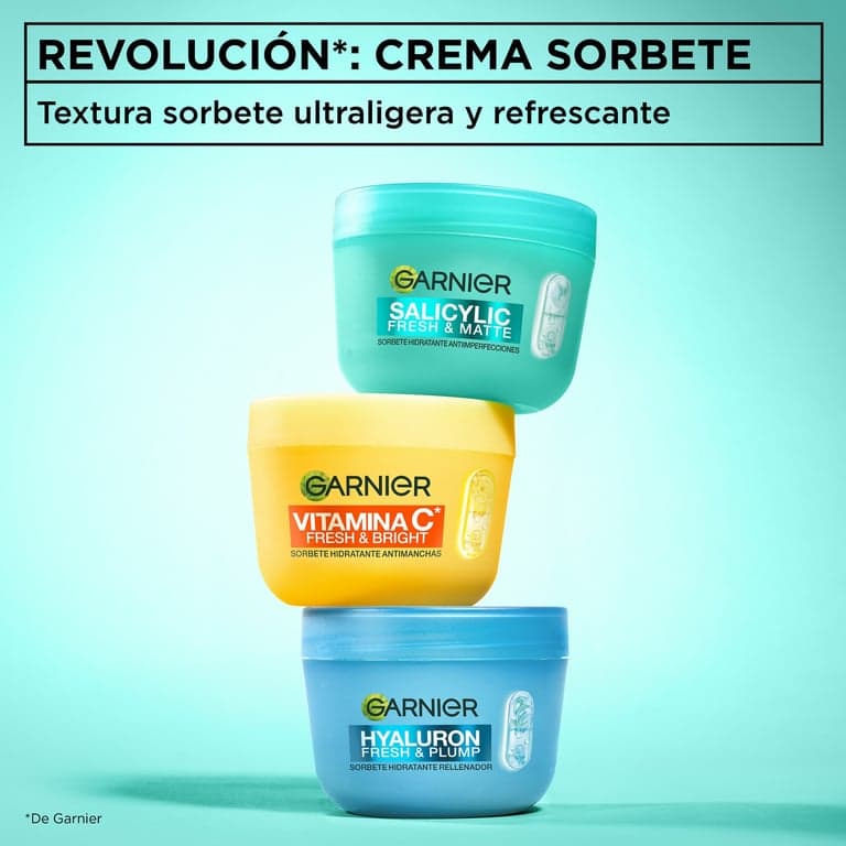 Garnier    

            Salicylic Fresh&Matte Sorbete Hidratante Antiimperfecciones - Image 9