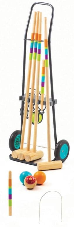 JEU DE CROQUET JUNIOR - 4 JOUEURS - Image 1