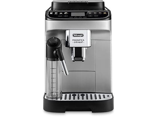 DELONGHI Magnifica Evo Next ECAM310.80.SB - 13 Rezepte, 3 Benutzerprofile, einfache Bedienung, Kaffeevollautomat Silber/Schwarz - Image 3