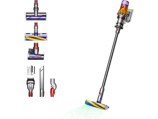 Aspirador escoba - Dyson V12 Detect™ Slim Absolute, Potencia succión 150 AW, Inteligente y Ligero, 60 min, Pantalla LCD, Tecnología Láser - Image 2