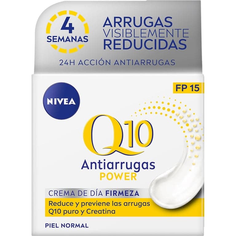 Nivea    

            Q10 Power Crema Día Antiarrugas y Firmeza Piel Normal FP15 - Image 8