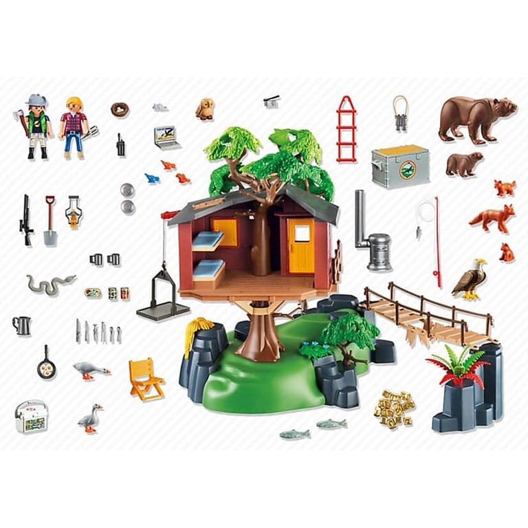 CABANE DES AVENTURIERS DANS LES ARBRES - 5557 - Image 3