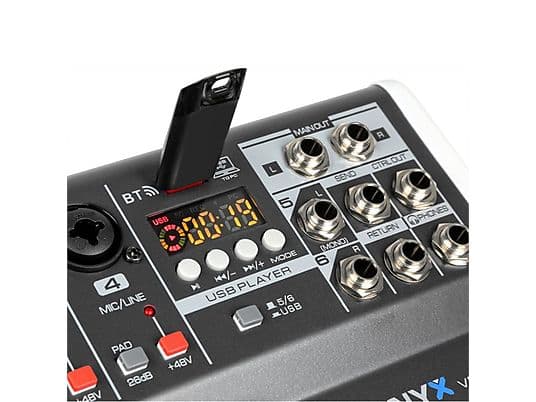 Mezcladora DJ - VMM-K602 VONYX, Black - Image 4