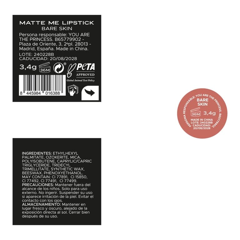 Met    

            Matte Me Lipstick - Image 2